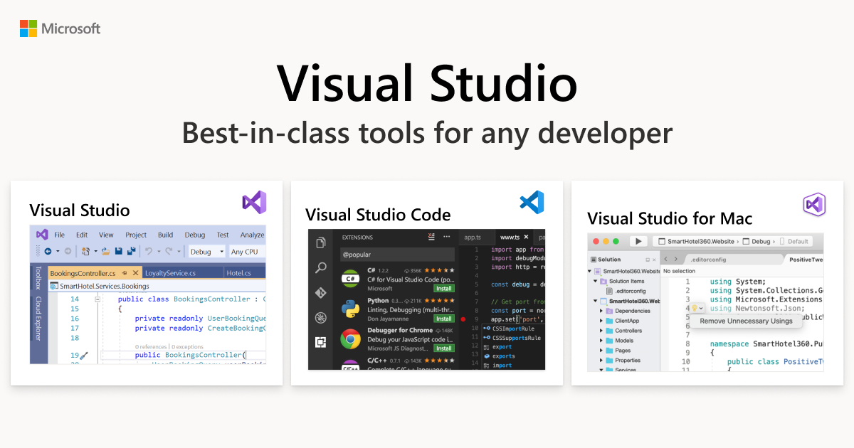 Visual Studio download the new for mac